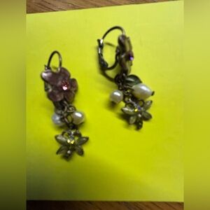 Unique vintage gorgeous earrings